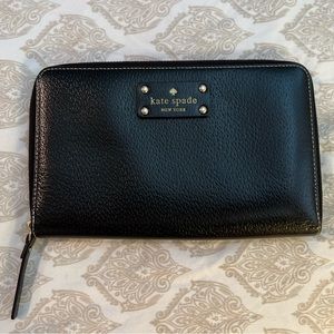 ♠️ Kate Spade ♠️ Black Wallet Book